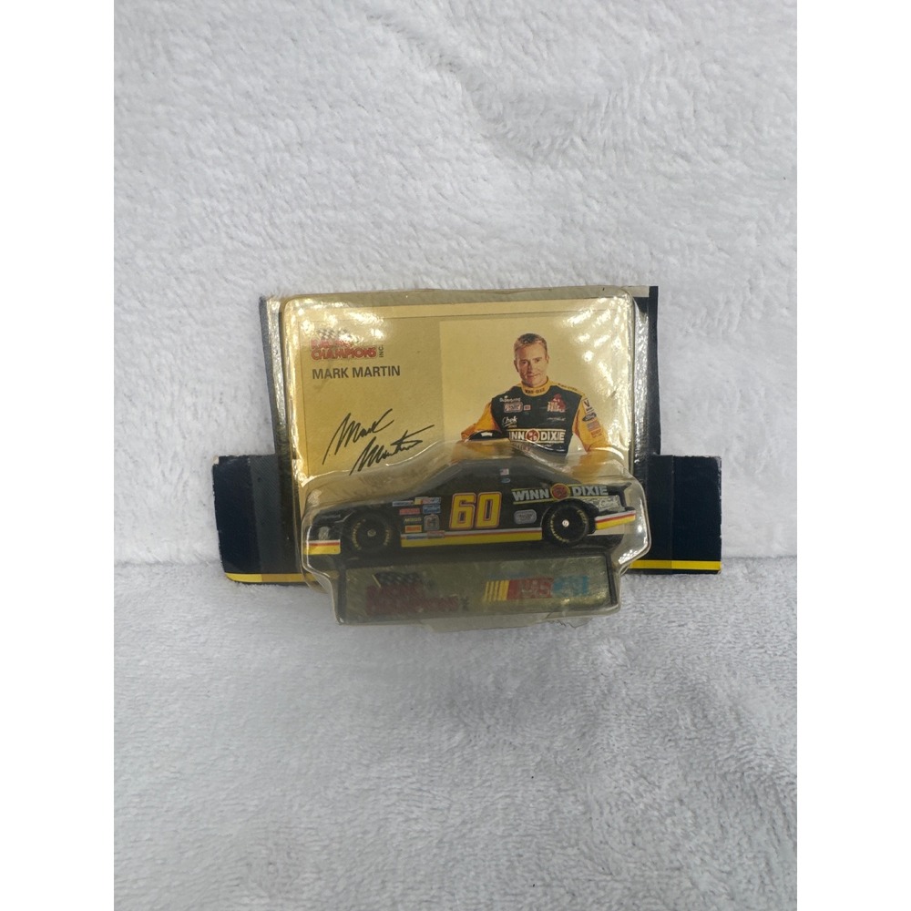 Vintage Mark Martin Winn Dixie #60 Racing Champions NASCAR Diecast Car OS Black